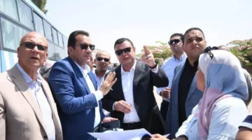 وزير الإسكان يقوم بزيارة مشروع الإسكان المستدام وتحديث شبكة الصرف الصناعي في المنطقة الصناعية A1 بالإضافة إلى المرحلة الثانية من محطة مياه الشرب رقم 3.