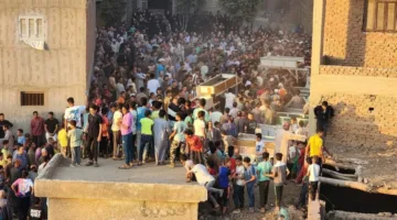 طبيب من المنوفية يعبر عن مشاعره بشأن المأساة ويفتح النقاش حول المسؤولين عن الحادث.