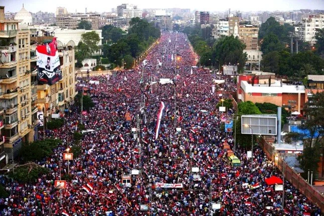 ثورة 30 يونيو: اليوم الذي استعادة فيه المصريون وطنهم وهويتهم ثورة 30 يونيو: اليوم الذي استعادة فيه المصريون وطنهم وهويتهم