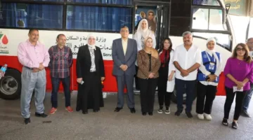 محافظ الجيزة يشارك في انطلاق أنشطة اليوم العالمي للتبرع بالدم