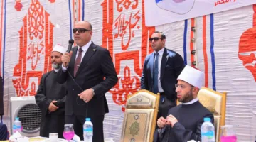 وزير الأوقاف ووزير العمل يقومان بزيارة إلى منطقة رأس غارب