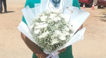وردة بألوان بورسعيد تمنح استقبالاً تاريخياً لرئيس النادي في زيارته للاستاد