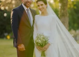 زفاف زين الشرف جوده إلى الطبيب الشرايعة بحضور الأمير حسن بن طلال