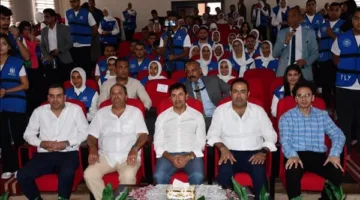 وزير الرياضة يزور عدة فعاليات رياضية في المدينة الشبابية ببورسعيد