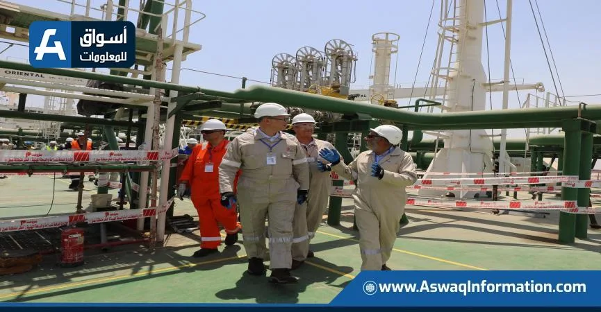 وزير البترول يزور تجهيزات سفينة التغييز “Energos Eskimo” في ميناء العين السخنة | صور