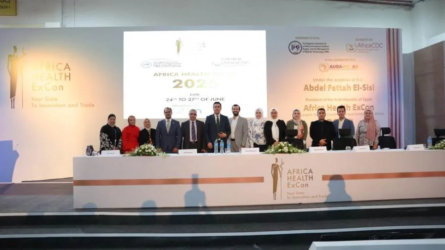 مستشفى أهل مصر لعلاج الحروق يشارك في النسخة الرابعة من المؤتمر والمعرض الطبي الأفريقي مستشفى أهل مصر لعلاج الحروق يشارك في النسخة الرابعة من المؤتمر والمعرض الطبي الأفريقي