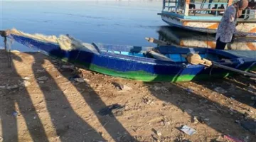 احتجاز قائد المركب المتسبب في غرق 3 فتيات وشاب في نهر النيل بمطاي بالمنيا