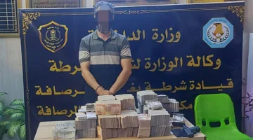 في بغداد.. القبض على شخص قام بسرقة نصف مليار دينار