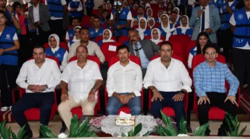 وزير الشباب والرياضة ومحافظ بورسعيد يفتتحان الموسم السابع لمبادرة المتطوعين في الوزارة