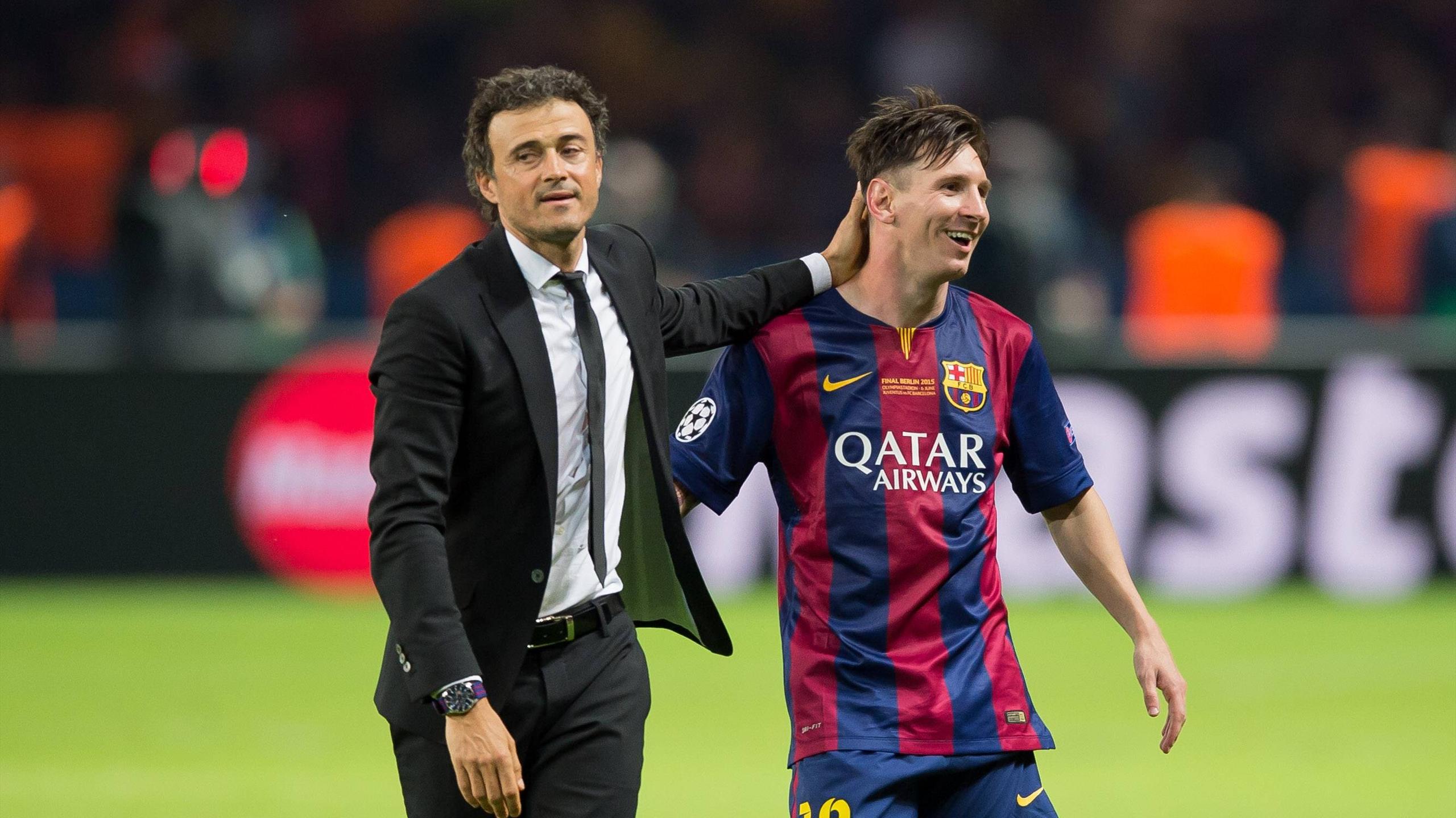 Lionel Messi can play wherever he wants for Barcelona – Luis Enrique - TNT  Sports