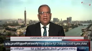 محمود مسلم: مصر تدعم هدنة فعّالة، وحماس ستستمر في احتفاظها بالسلاح.