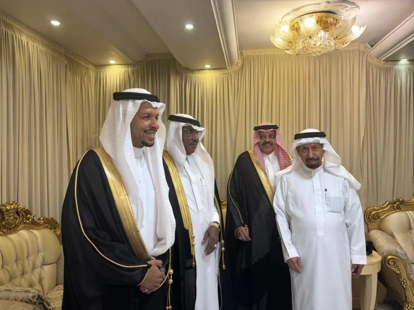 آل الصبحي يشاركون في احتفال الشاب محمد عبدالعزيز
