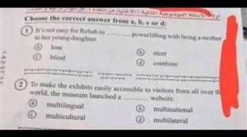 عاجل | شاومينج يدعي انتشار امتحان اللغة الإنجليزية للثانوية العامة على تيليجرام بعد بدء الاختبارات.
