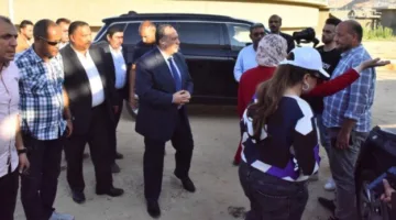 محافظ أسيوط يجري جولة تفقدية في محطة معالجة المشايعة ضمن مشروع الصرف الصحي الشامل.