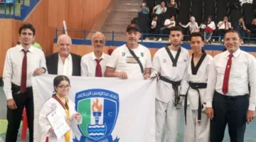 محافظ كفر الشيخ يبارك أبطال الباراتايكوندو على تحقيقهم 5 ميداليات في البطولة الوطنية