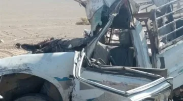 وفاة ثلاثة أفراد من عائلة واحدة في حادث انقلاب سيارة ربع نقل بالمنيا