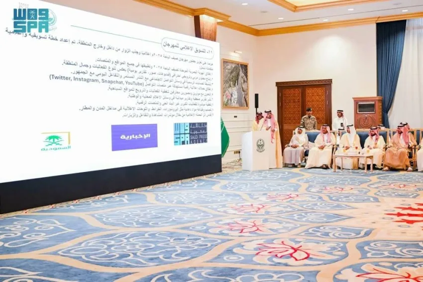 حسام بن سعود يطلق فعاليات مهرجان صيف الباحة 2025 حسام بن سعود يطلق فعاليات مهرجان صيف الباحة 2025