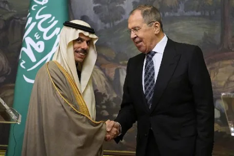 رسالة من وزير الخارجية الروسي إلى نظيره السعودي لتعزيز الروابط الثنائية رسالة من وزير الخارجية الروسي إلى نظيره السعودي لتعزيز الروابط الثنائية
