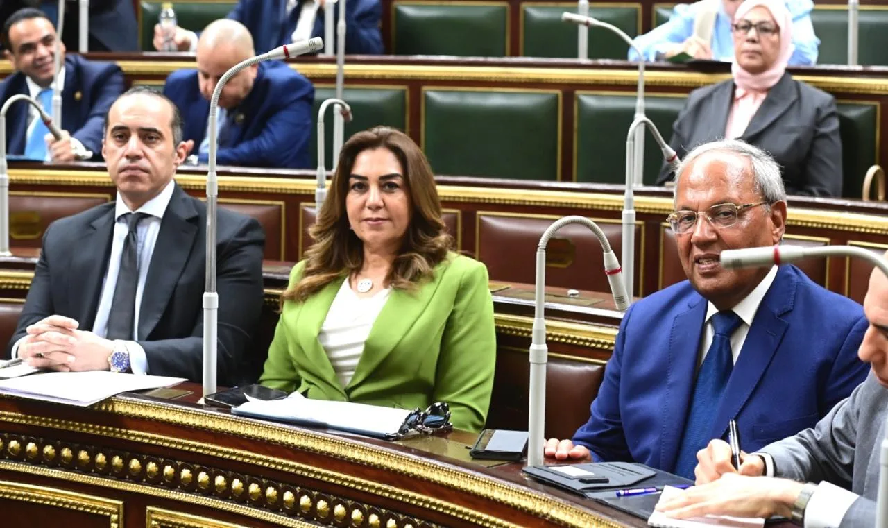 وزيرة التنمية المحلية تحضر جلسة مجلس النواب لمناقشة اتفاقية لإنشاء مركز تدريب متكامل بمحاكاة فعالة وزيرة التنمية المحلية تحضر جلسة مجلس النواب لمناقشة اتفاقية لإنشاء مركز تدريب متكامل بمحاكاة فعالة