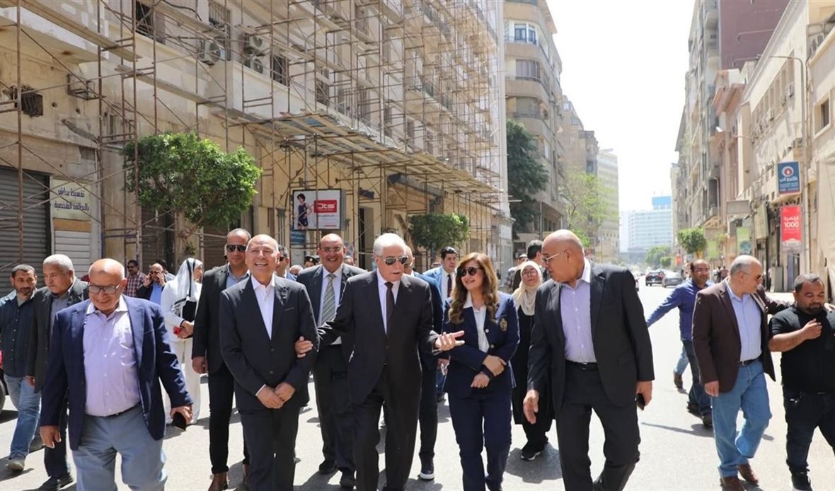 جهود مكثفة بقيادة خالد فودة لإعادة تشغيل محل جروبي بميدان طلعت حرب واستكمال تطوير  القاهرة الخديوية لدعم استعادة التراث المعماري لوسط المدينة | منتهى نيوز