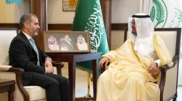 نائب أمير مكة يرحب بالقنصل العراقي