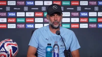 بيب جوارديولا: الهلال السعودي فريق قوي جداً ولديه مدرب رائع.. ومانشستر سيتي يسعى لتحقيق الفوز بكأس العالم للأندية. بيب جوارديولا: الهلال السعودي فريق قوي جداً ولديه مدرب رائع.. ومانشستر سيتي يسعى لتحقيق الفوز بكأس العالم للأندية.