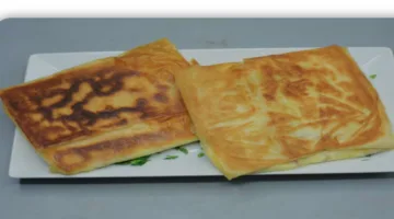 وصفة جلاش محشي بالجبنة والبسطرمة بنكهات irresistibles