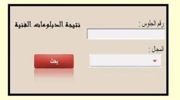 كيفية الاستعلام عن نتائج الشهادات الفنية للدورة الأولى 2025