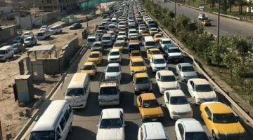 ازدحام مروري كثيف في باب المعظم.. تقرير مفصل حول حركة السير في بغداد الآن