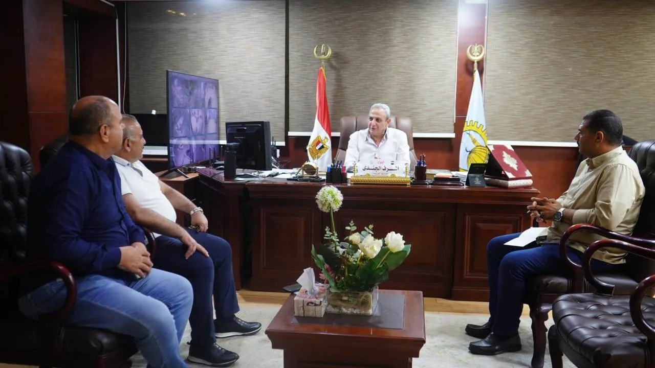 صور توضح تحسين وتعزيز كفاءة الوحدات المحلية في القرى بمحافظة الغربية