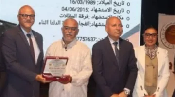 محافظا القليوبية والقاهرة يشاركان في احتفال تكريم عائلات الشهداء في القناطر الخيرية.