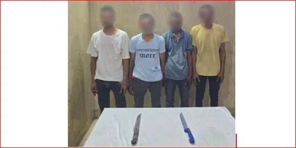 تسليط الضوء على تفاصيل احتجاز شخص واعتداء عليه باستخدام أسلحة بيضاء في حلوان تسليط الضوء على تفاصيل احتجاز شخص واعتداء عليه باستخدام أسلحة بيضاء في حلوان