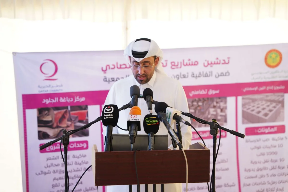 قطر الخيرية تطلق مجموعة من المشاريع لدعم التمكين الاقتصادي في موريتانيا