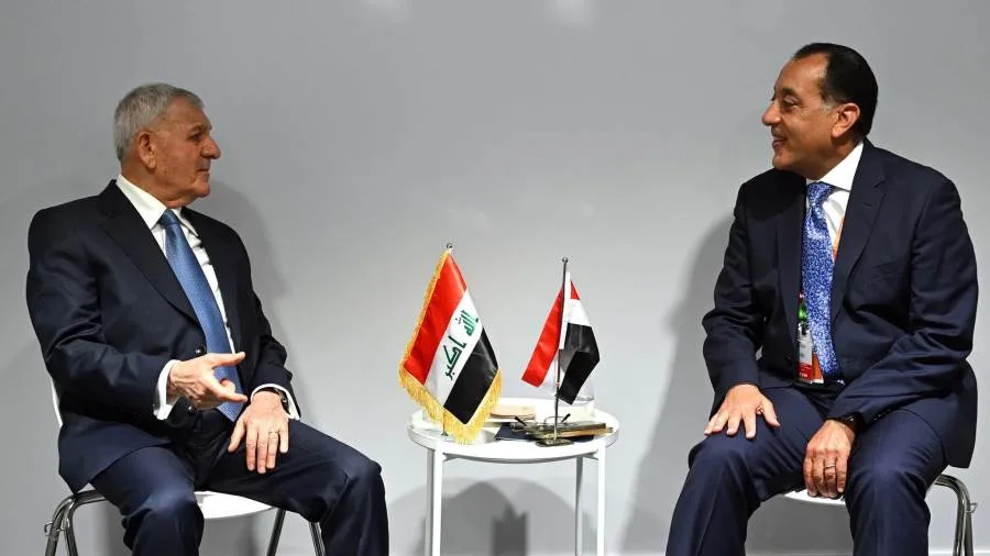 الرئيس العراقي يجتمع مع رئيس مجلس الوزراء خلال مؤتمر الأمم المتحدة الرابع لتمويل التنمية