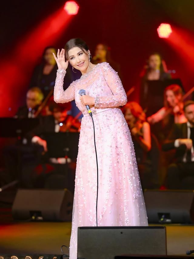ماجدة الرومي كما بدت في مهرجان موازين في الرباط (إنستغرام)