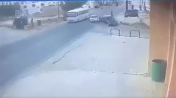 شاهد الفيديو: حادثٌ مروع… ومشهدٌ يثير الرعب!