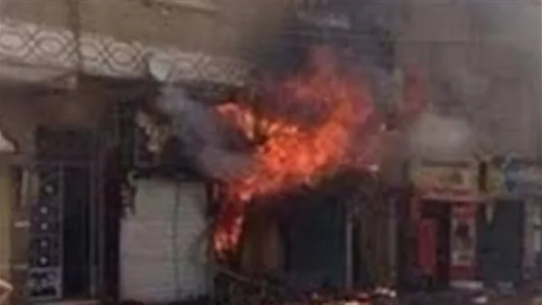 اندلاع حريق كبير في متجر بحارة اليهود بالموسكي