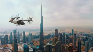 دبي تبدأ أول تجربة للتاكسي الطائر “جوبي”
