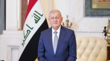 رئيس العراق يبرز أهمية وضع حد للنزاعات والمشكلات في جميع مناطق السودان.
