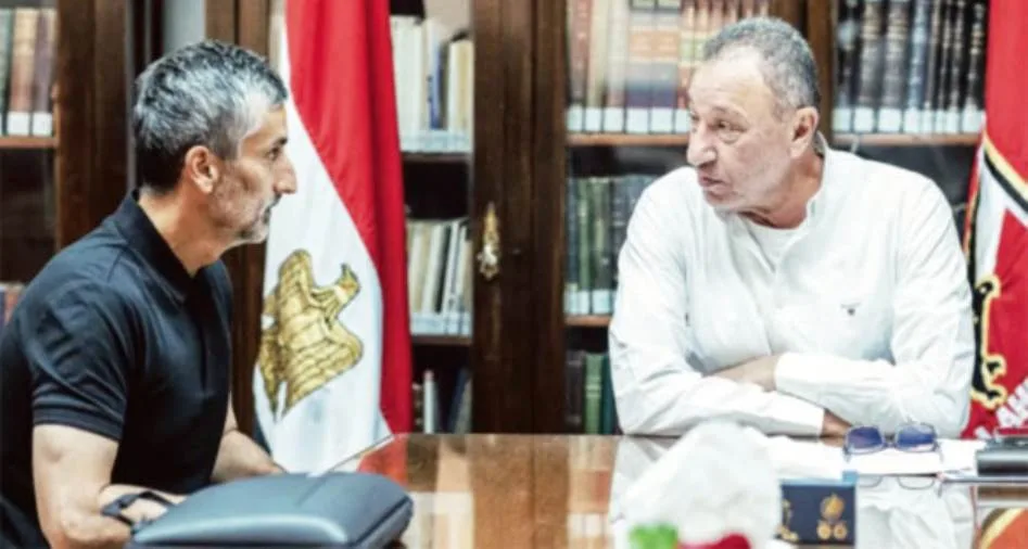 شوبير يعلن: حان وقت بدء العمل في قلعة الأهلي.. والخطيب يلتقي بـ “ريبيرو” شوبير يعلن: حان وقت بدء العمل في قلعة الأهلي.. والخطيب يلتقي بـ “ريبيرو”