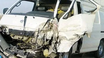 اقتحام سيارة أجرة لمحل عصير في بلبيس بالشرقية