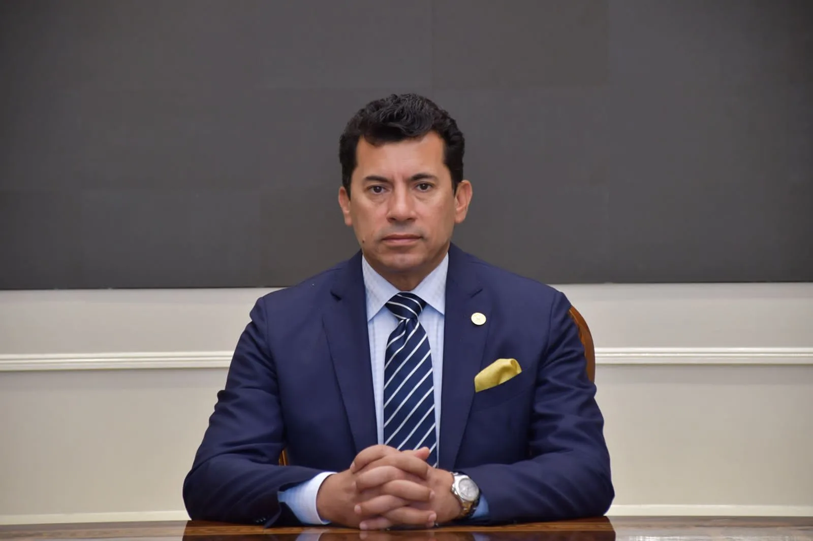 وزير الرياضة يعلن عن تشكيل لجنة لتحديد مسؤوليات اتحاد الكاراتيه والهيئة التنفيذية له وزير الرياضة يعلن عن تشكيل لجنة لتحديد مسؤوليات اتحاد الكاراتيه والهيئة التنفيذية له