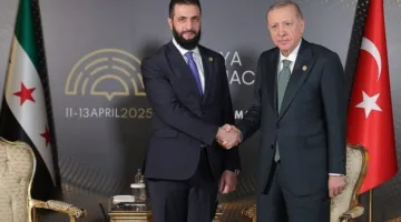 الرئيس التركي يشدد على أهمية عدم انزلاق سوريا في النزاع بين إسرائيل وإيران.