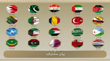 20 دول عربية وإسلامية تعبر عن إدانتها للهجمات الإسرائيلية على إيران