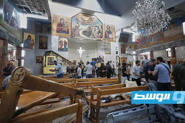 20 ضحية في هجوم انتحاري مرتبط بتنظيم داعش على كنيسة في وسط دمشق 20 ضحية في هجوم انتحاري مرتبط بتنظيم داعش على كنيسة في وسط دمشق