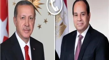 أردوغان في مكالمة هاتفية مع الرئيس السيسي: تصرفات حكومة نتنياهو تشكل خطرًا على استقرار العالم.