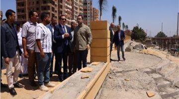 استعداداً للافتتاح.. محافظ المنوفية يزور مشروعات تحسين ممشى شبين الكوم ومدخل العاصمة