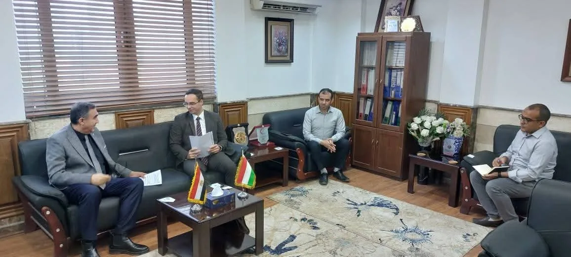الهيئة البيطرية وسفارة المجر تتناولان سبل تعزيز التعاون في مجال صحة الحيوان وزيادة صادرات مصر الحيوانية الهيئة البيطرية وسفارة المجر تتناولان سبل تعزيز التعاون في مجال صحة الحيوان وزيادة صادرات مصر الحيوانية