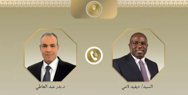 وزير الخارجية يبحث وجهات النظر والتقييمات مع نظيره البريطاني حول التطورات السريعة في المنطقة وزير الخارجية يبحث وجهات النظر والتقييمات مع نظيره البريطاني حول التطورات السريعة في المنطقة