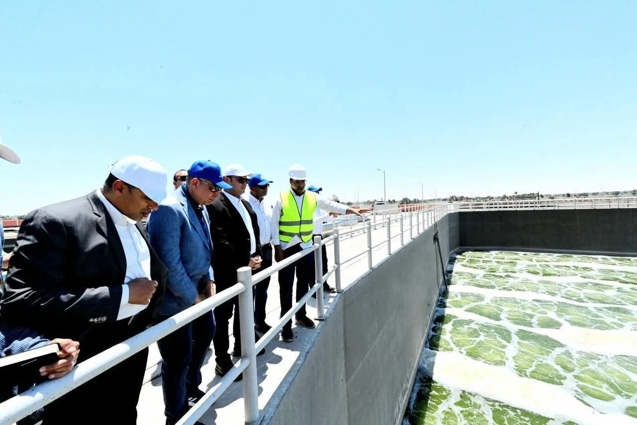 وزير الإسكان ومحافظ المنيا يزوران محطة معالجة مياه الصرف الصحي في برطباط بمركز مغاغة وزير الإسكان ومحافظ المنيا يزوران محطة معالجة مياه الصرف الصحي في برطباط بمركز مغاغة